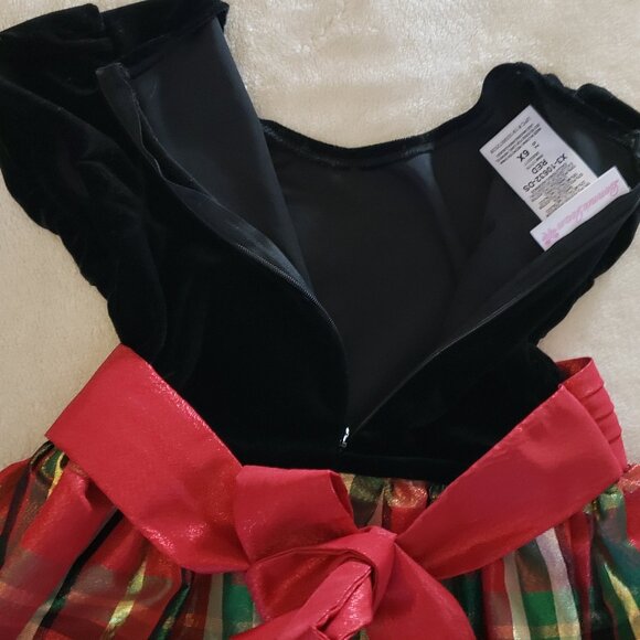 Beautiful ,Girls Holiday Dress size 6X ,by Bonnie Jean NWOT - Picture 4 of 5